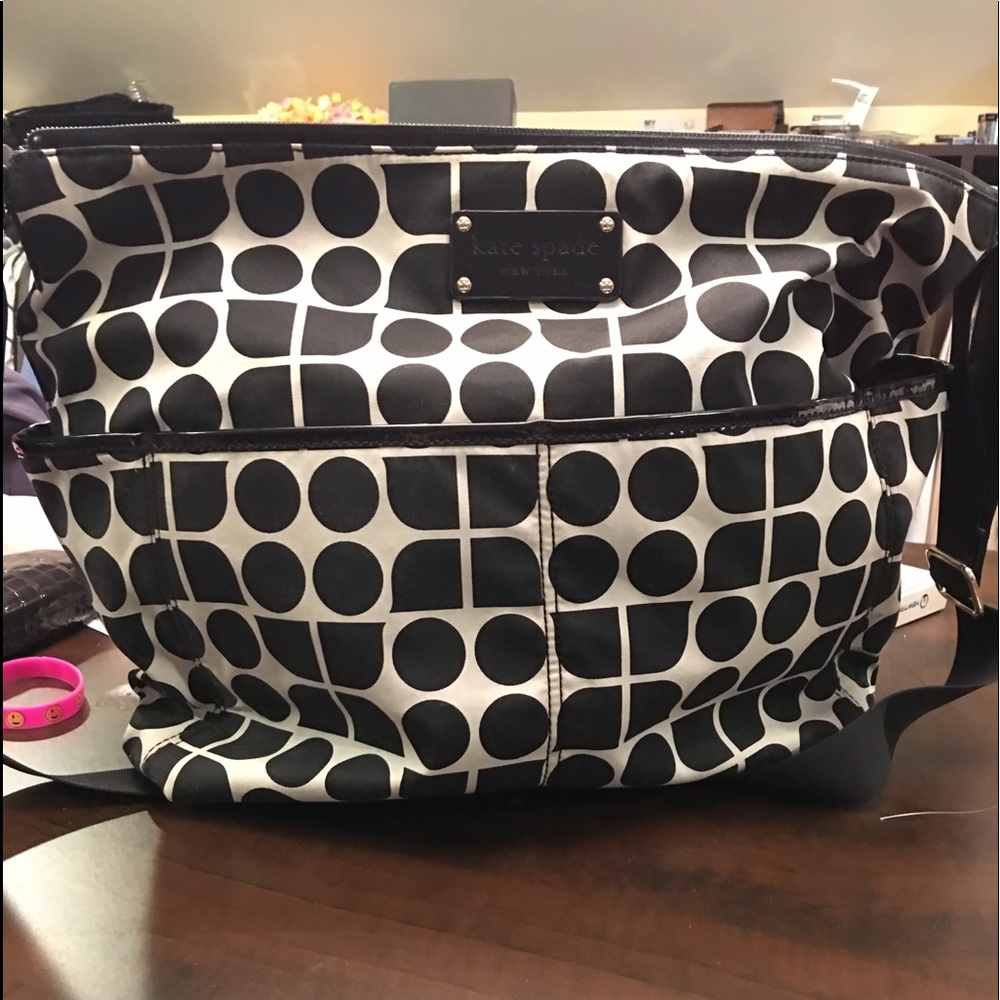 Kate Spade baby bag, excellent shape.